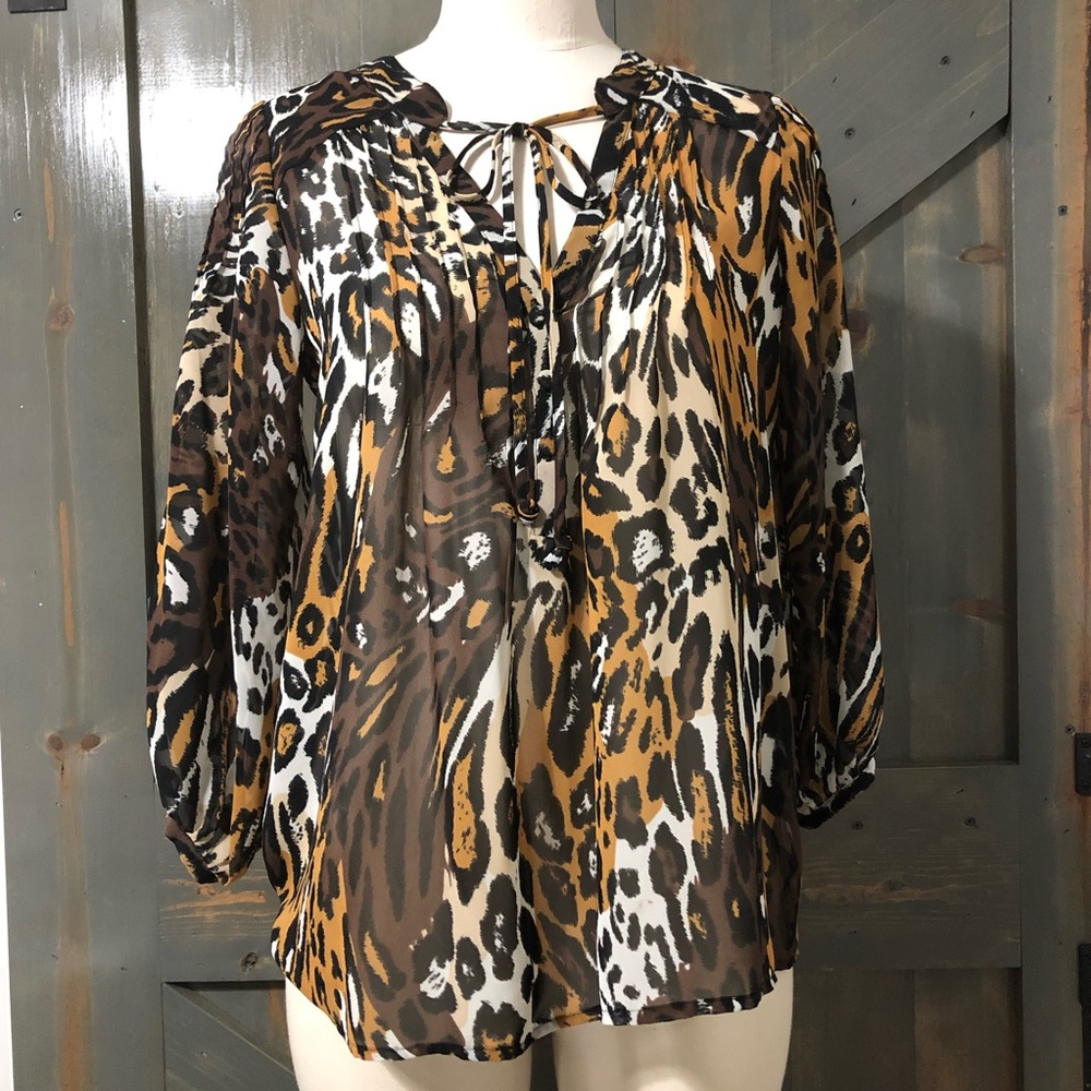 Oxford and Regent Leopard Print Size XS